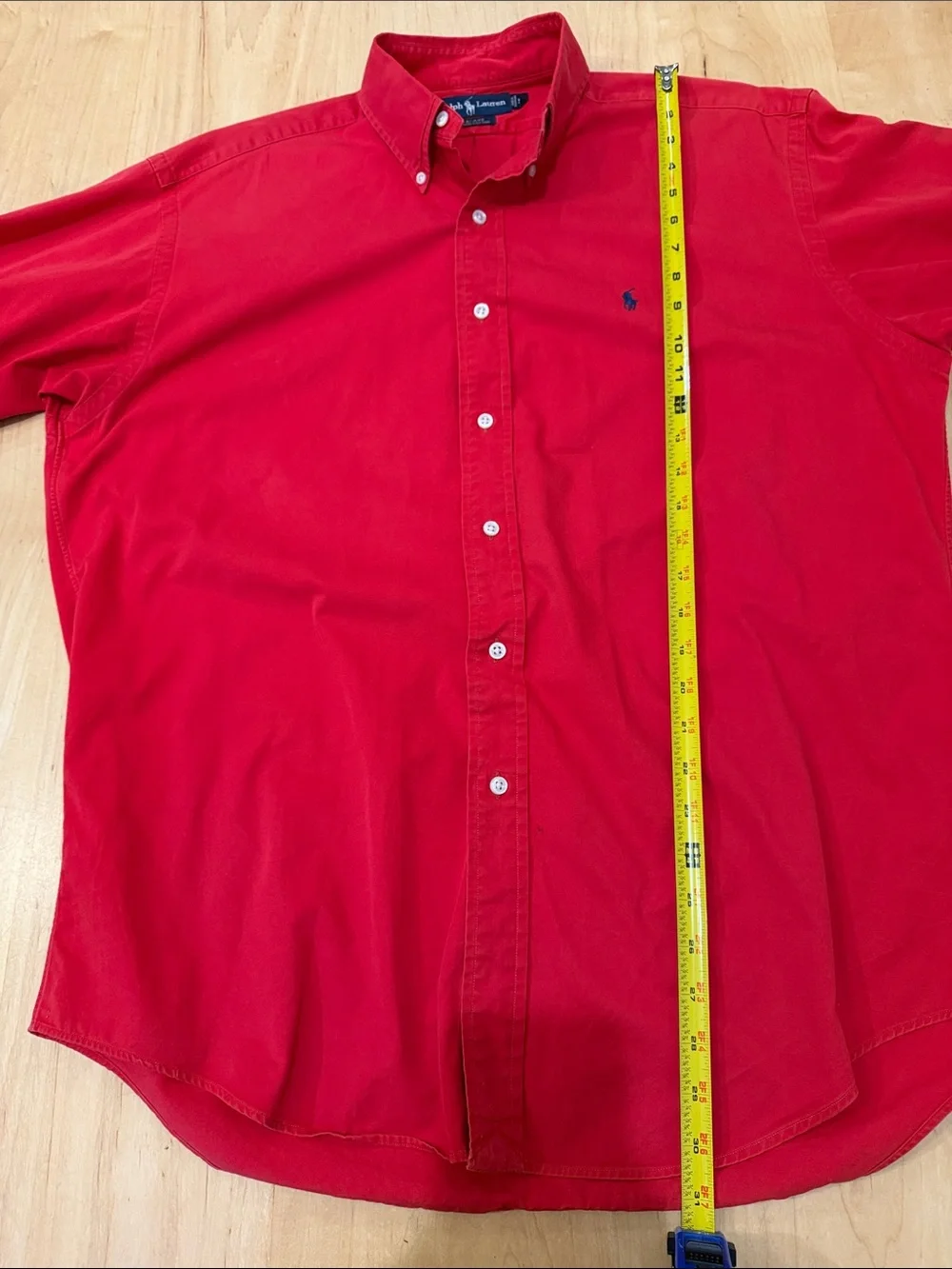 Polo by Ralph Lauren Men's Bright Red The Blake Button-Down Shirt